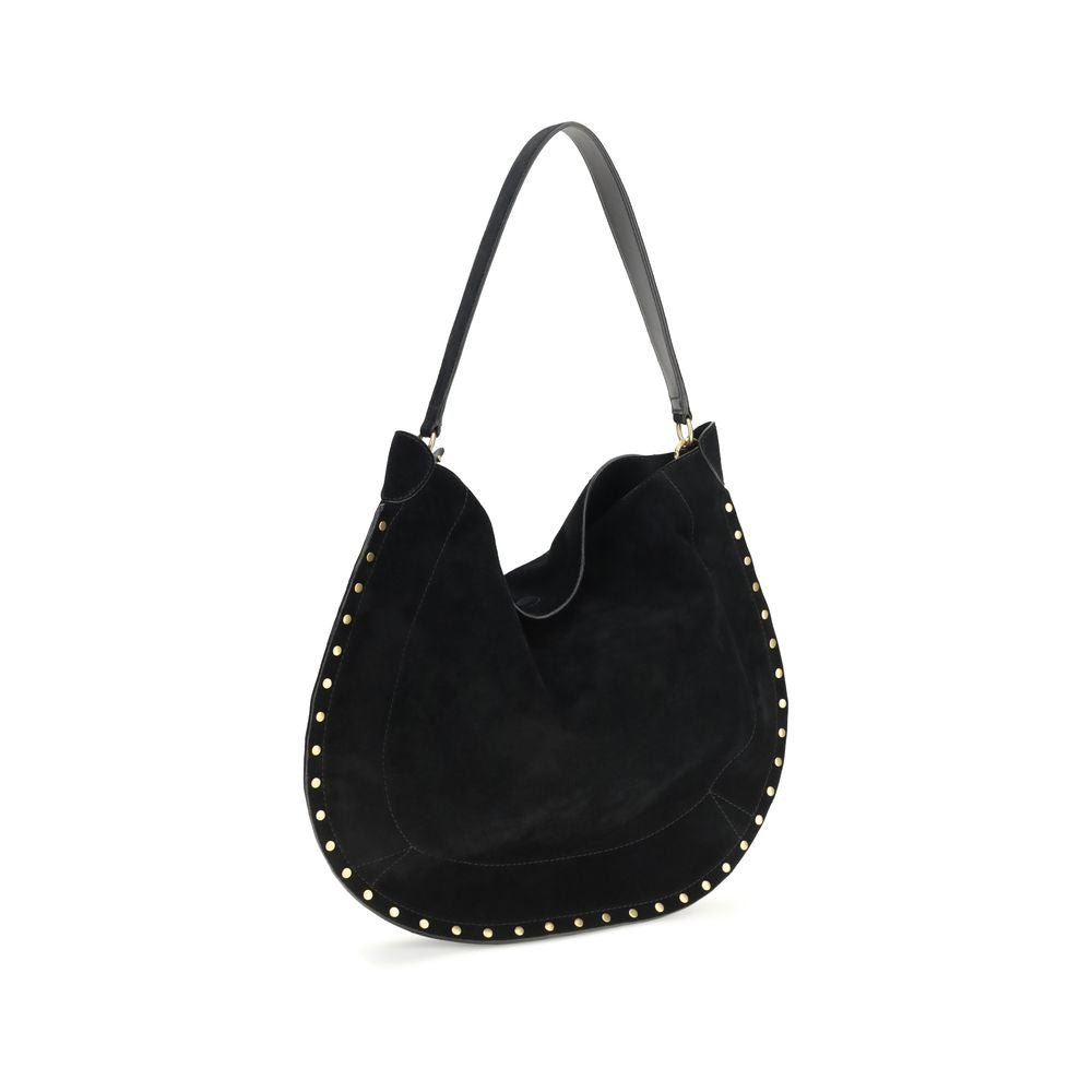 Isabel Marant Black Calf Leather Bos Taurus Shoulder Bag - HBPS Beauty & Fashion