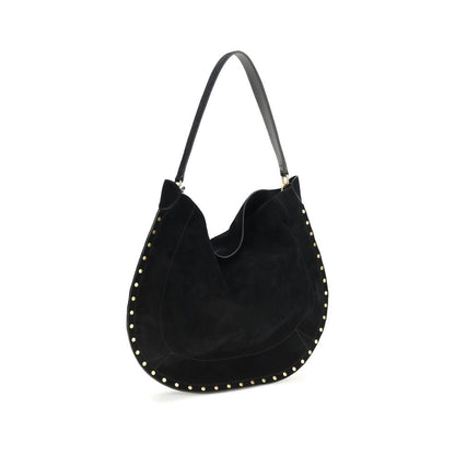 Isabel Marant Black Calf Leather Bos Taurus Shoulder Bag - HBPS Beauty & Fashion