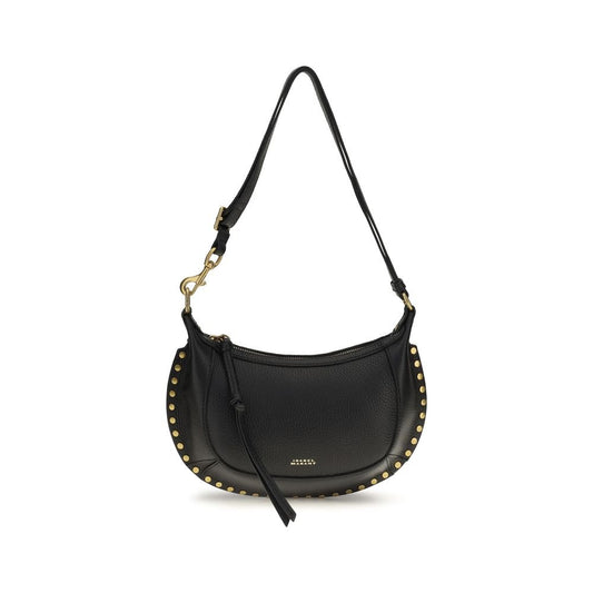 Isabel Marant Black Calf Leather Bos Taurus Shoulder Bag - HBPS Beauty & Fashion