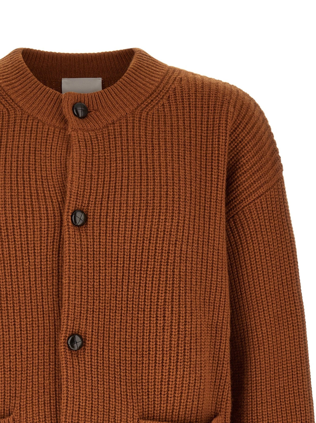 Isabel Marant Brown Merino Wool Cardigan - HBPS Beauty & Fashion