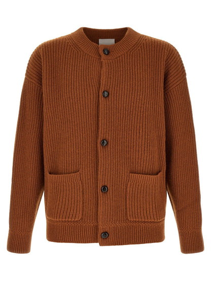 Isabel Marant Brown Merino Wool Cardigan - HBPS Beauty & Fashion