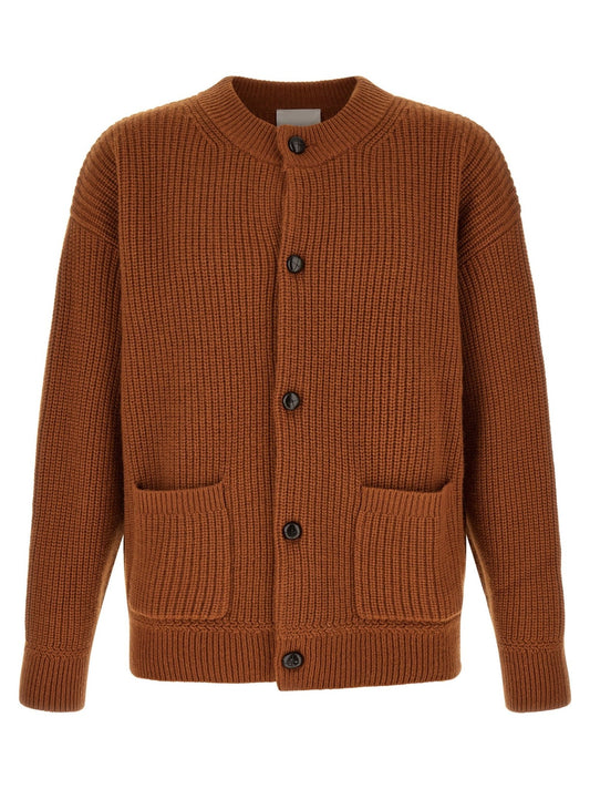 Isabel Marant Brown Merino Wool Cardigan - HBPS Beauty & Fashion
