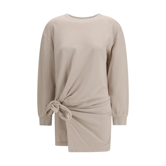 Isabel Marant Étoile Beige Cotton Casual Dress - HBPS Beauty & Fashion