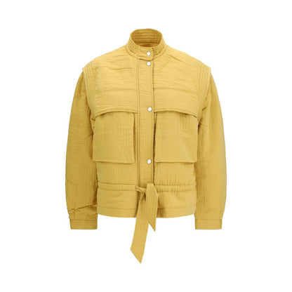 Isabel Marant Étoile Bicolor Modal Full-Length Jacket - HBPS Beauty & Fashion