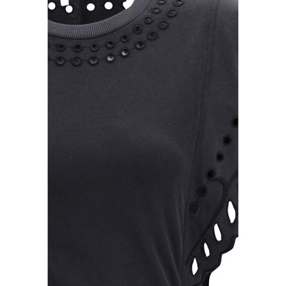 Isabel Marant Étoile Black Cotton Casual Dress - HBPS Beauty & Fashion