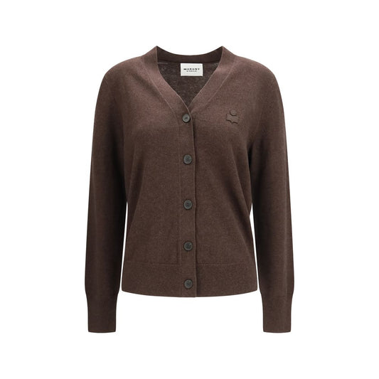 Isabel Marant Étoile Brown Cotton Cardigan - HBPS Beauty & Fashion
