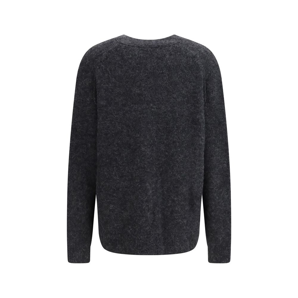 Isabel Marant Étoile Gray Alpaca Vicugna Pacos Cardigan - HBPS Beauty & Fashion