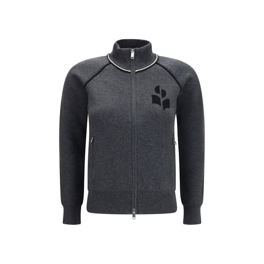 Isabel Marant Étoile Gray Cotton Cardigan - HBPS Beauty & Fashion