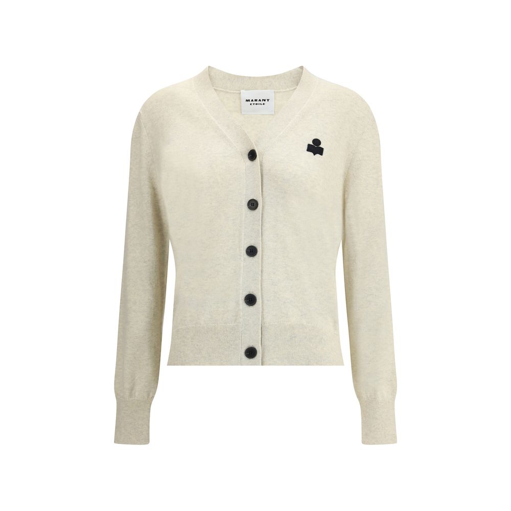 Isabel Marant Étoile White Cotton Cardigan - HBPS Beauty & Fashion