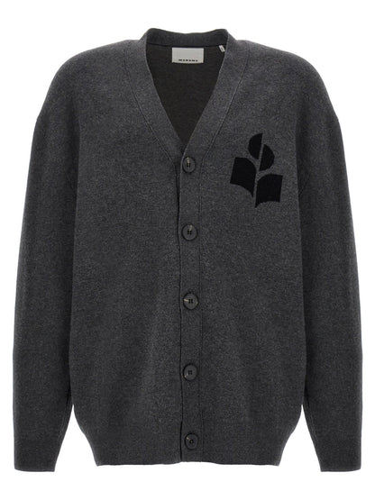 Isabel Marant Gray Cotton Cardigan - HBPS Beauty & Fashion