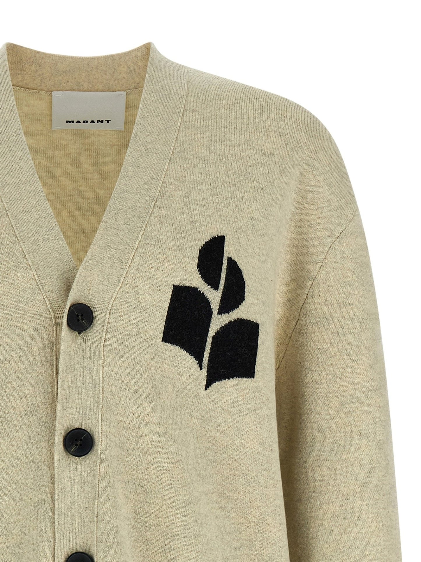 Isabel Marant Gray Cotton Cardigan - HBPS Beauty & Fashion
