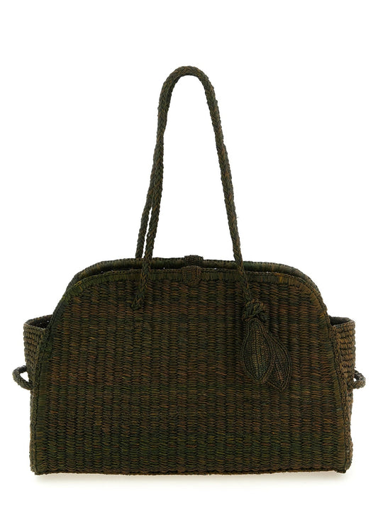 Jacquemus Bicolor Raffia Tote Bag - HBPS Beauty & Fashion