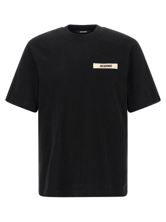 Jacquemus Black Cotton T-Shirt - HBPS Beauty & Fashion