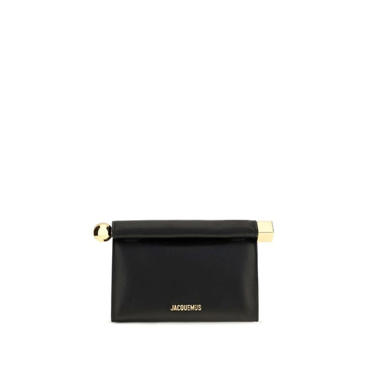 Jacquemus Black Lamb Ovis Aries Shoulder Bag - HBPS Beauty & Fashion