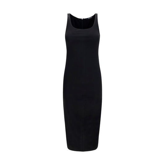 Jacquemus Black Viscose Casual Dress - HBPS Beauty & Fashion
