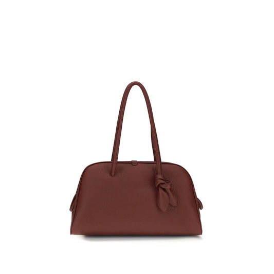 Jacquemus Bordeaux Calf Leather Bos Taurus Shoulder Bag - HBPS Beauty & Fashion