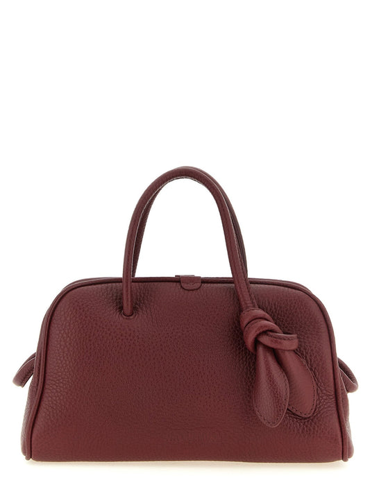 Jacquemus Bordeaux Calfskin Handbag - HBPS Beauty & Fashion