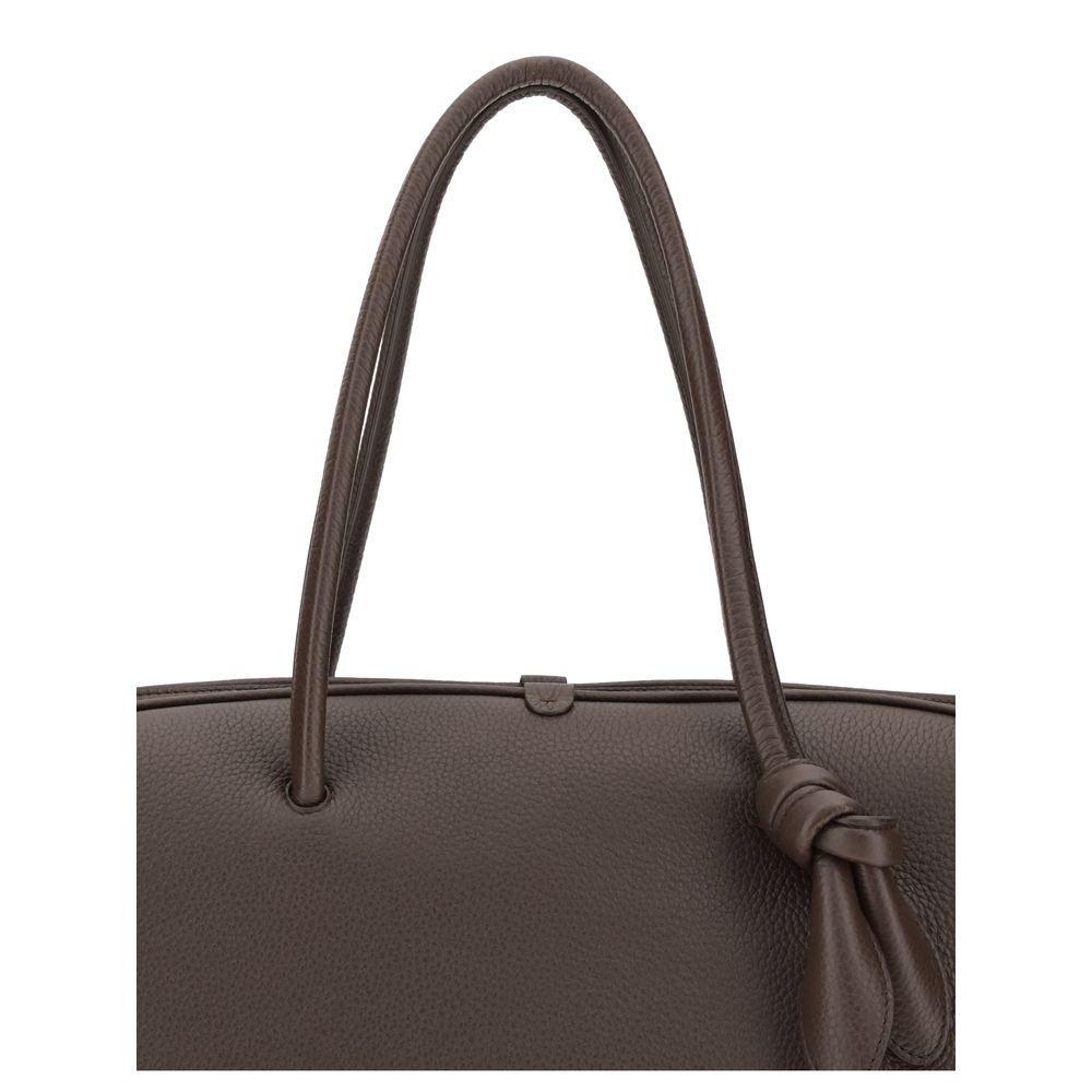 Jacquemus Brown Calf Leather Bos Taurus Handbag - HBPS Beauty & Fashion