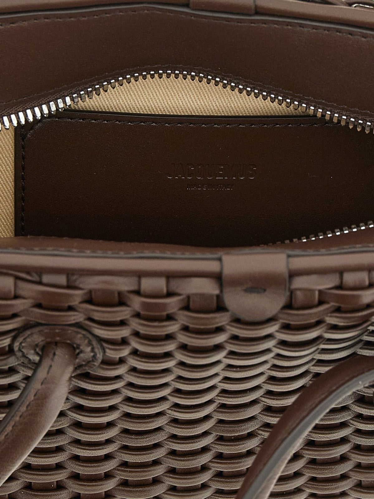Jacquemus Brown Cotton Handbag - HBPS Beauty & Fashion