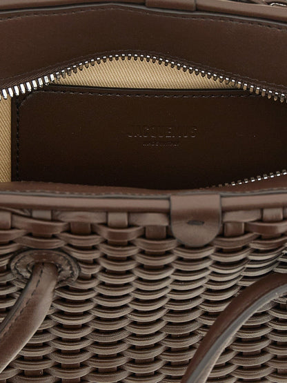 Jacquemus Brown Cotton Handbag - HBPS Beauty & Fashion