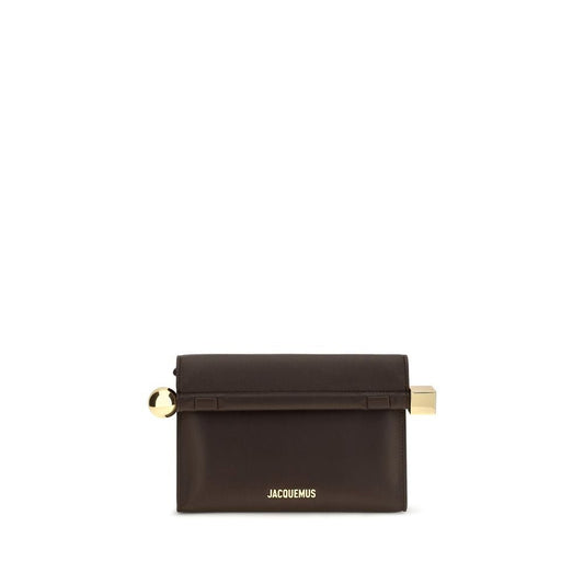 Jacquemus Brown Lamb Ovis Aries Shoulder Bag - HBPS Beauty & Fashion