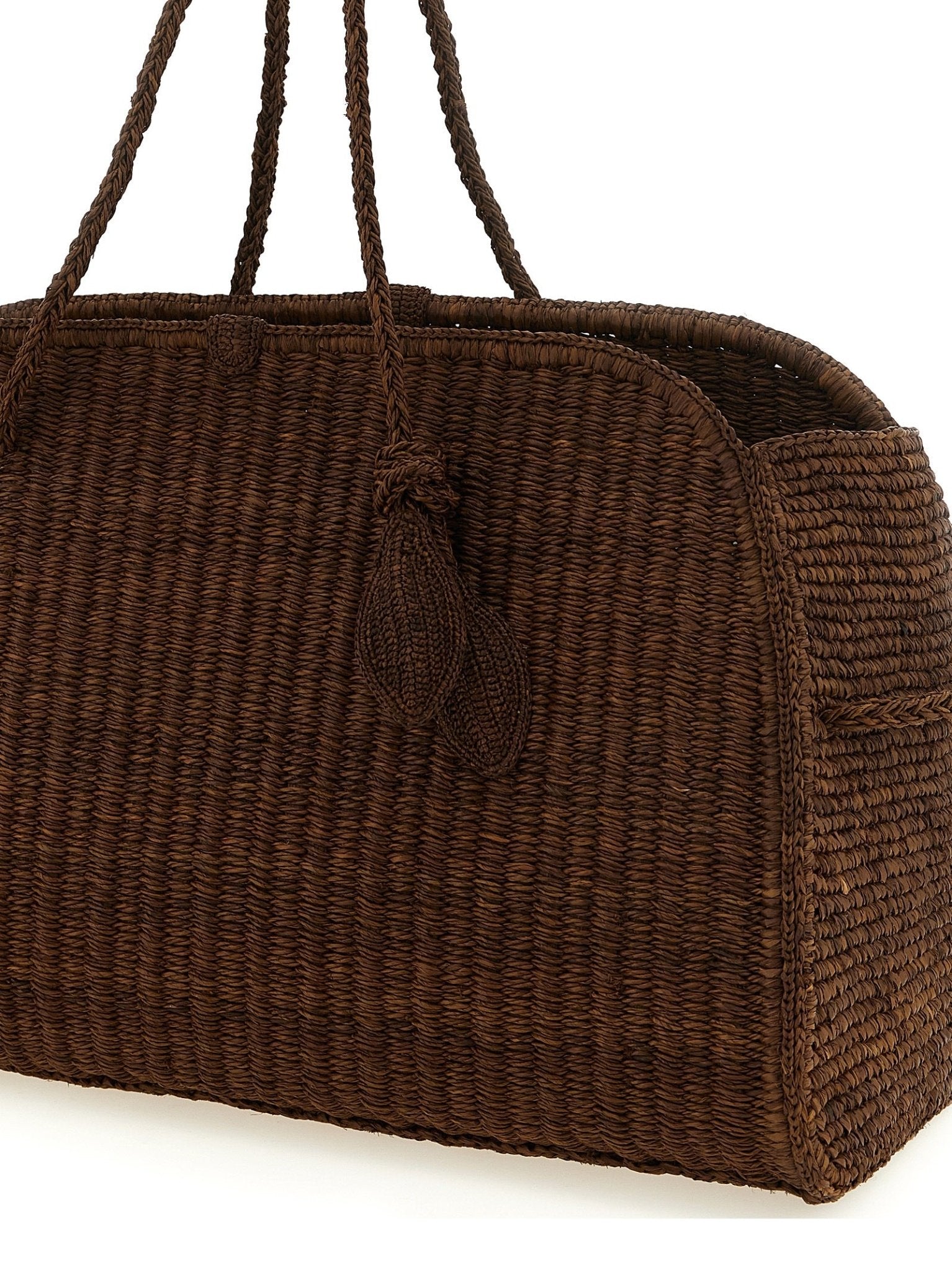 Jacquemus Brown Raffia Tote Bag - HBPS Beauty & Fashion