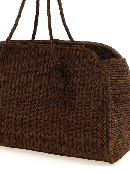 Jacquemus Brown Raffia Tote Bag - HBPS Beauty & Fashion