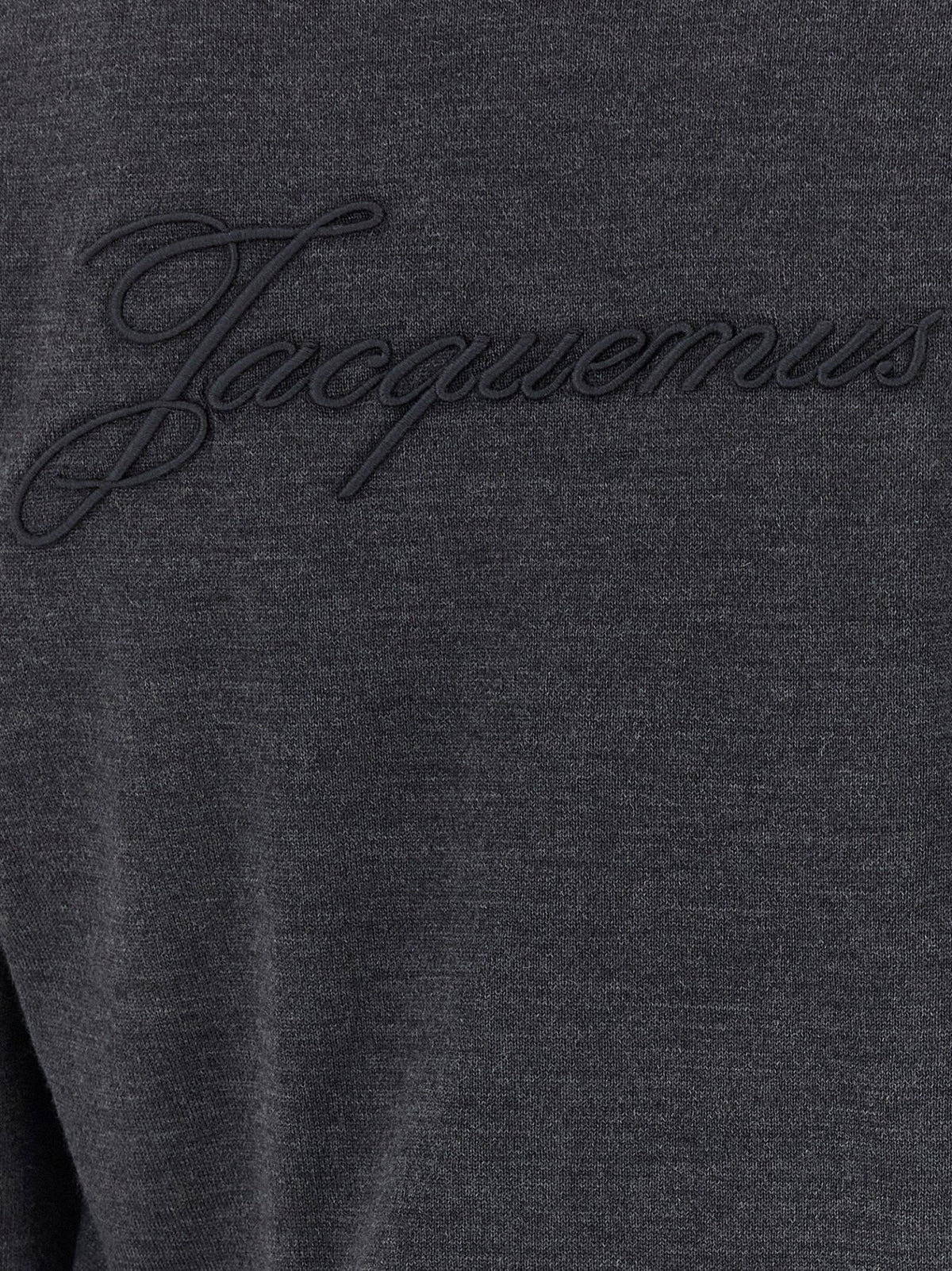 Jacquemus Gray Merino Wool Cardigan - HBPS Beauty & Fashion
