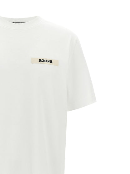 Jacquemus White Cotton T-Shirt - HBPS Beauty & Fashion
