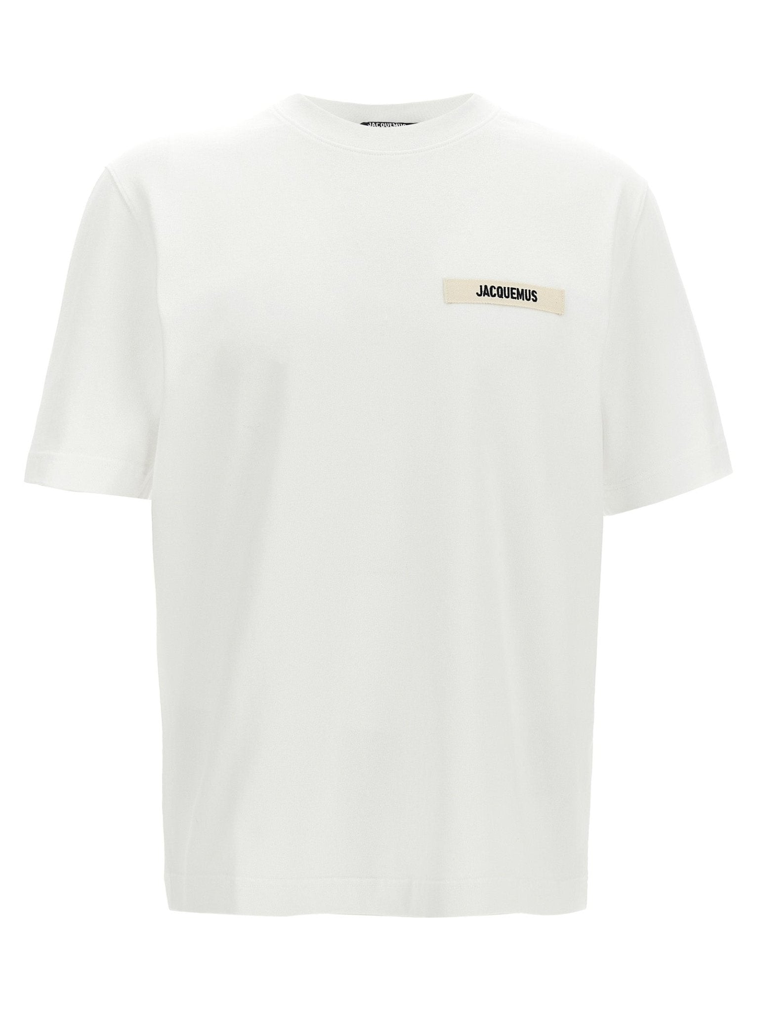 Jacquemus White Cotton T-Shirt - HBPS Beauty & Fashion