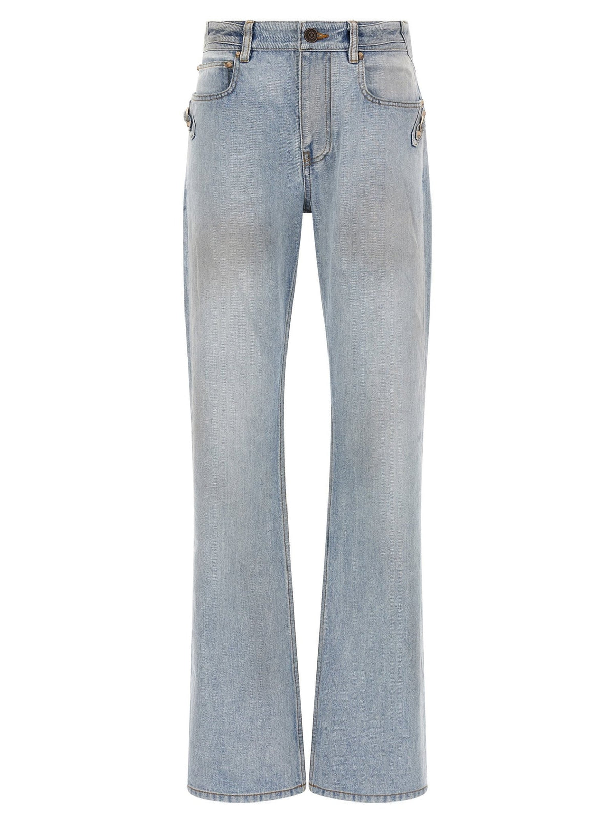 Jean Balenciaga femme City en coton bleu clair – BA-321805 - HBPS Beauty & Fashion