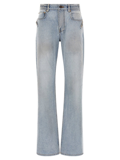 Jean Balenciaga femme City en coton bleu clair – BA-321805 - HBPS Beauty & Fashion