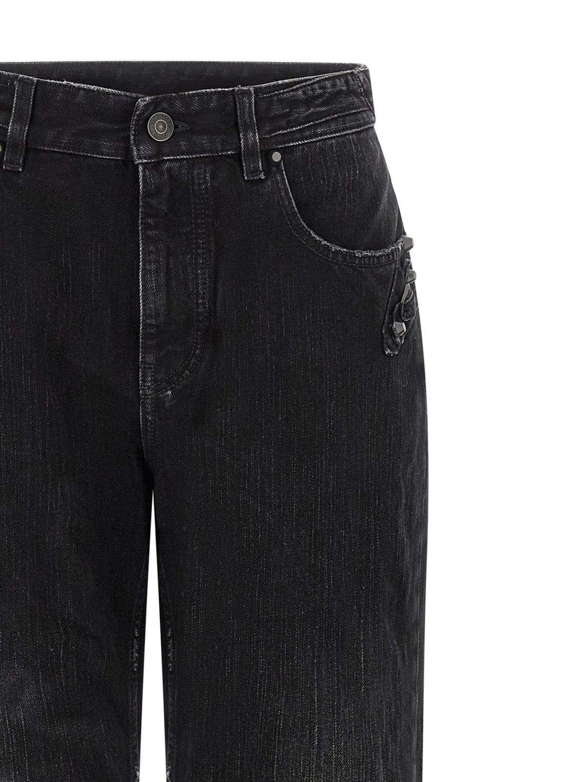 Jean Balenciaga femme City en coton noir – BA-323023 - HBPS Beauty & Fashion