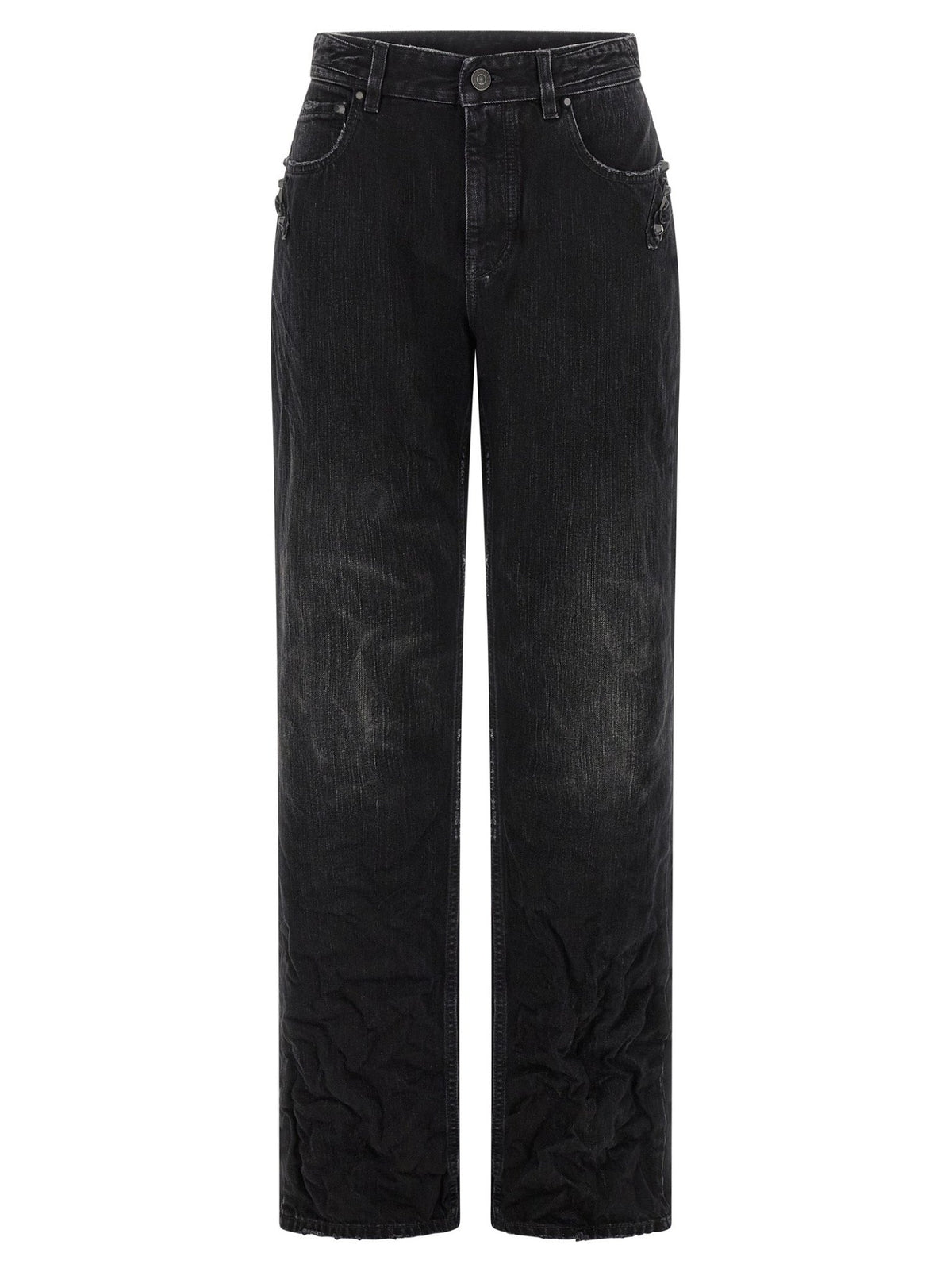 Jean Balenciaga femme City en coton noir – BA-323023 - HBPS Beauty & Fashion