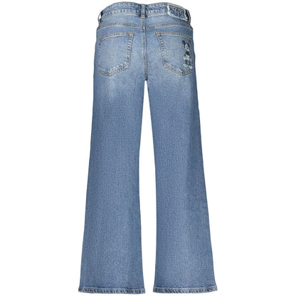 Jean Desigual femme Mickey Mini en coton bleu – DE-47455 - HBPS Beauty & Fashion