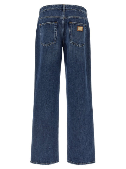 Jean Dolce & Gabbana femme en coton bleu – DO-339244 - HBPS Beauty & Fashion