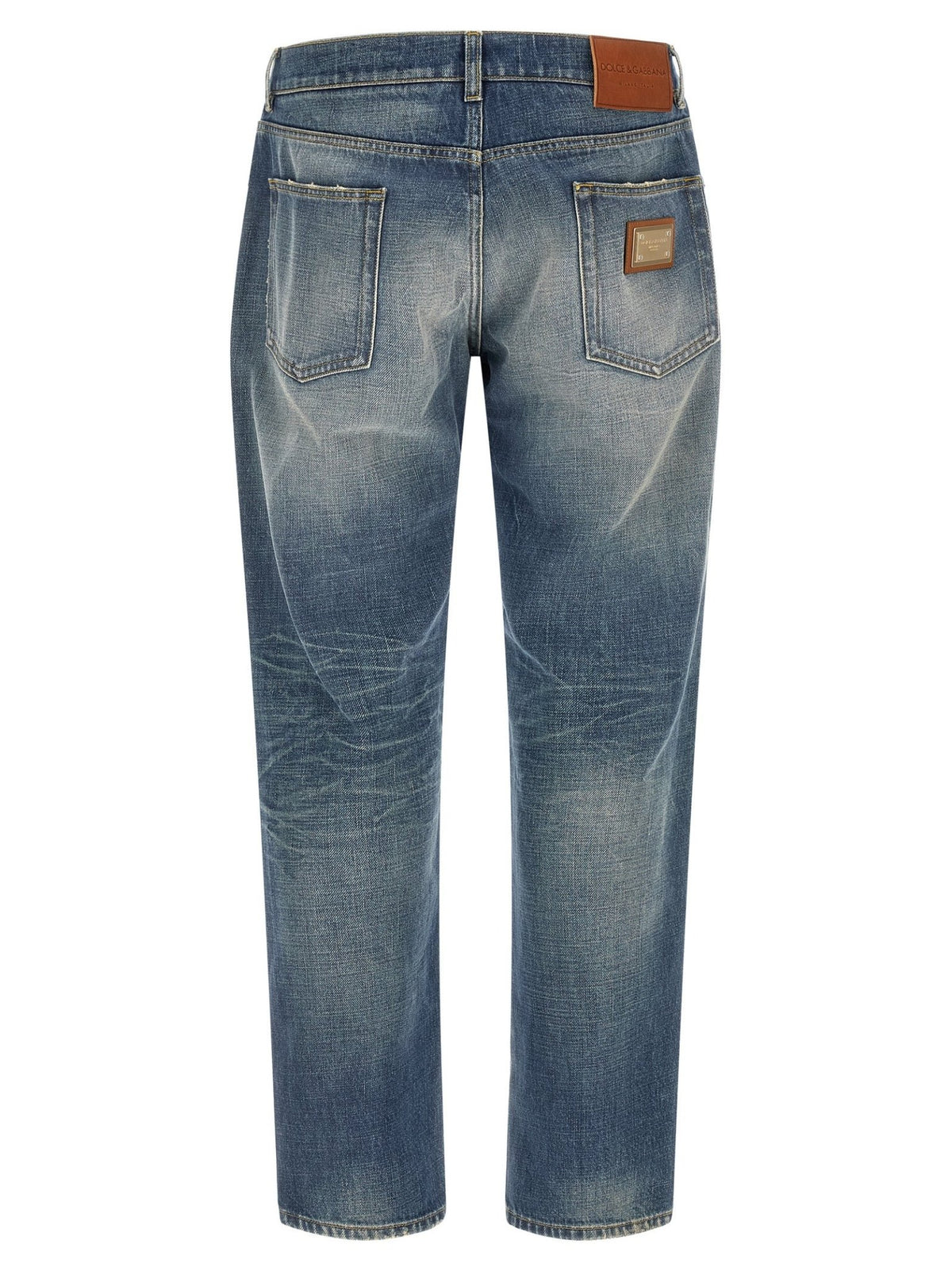Jean Dolce & Gabbana homme en coton bleu – DO-341127 - HBPS Beauty & Fashion