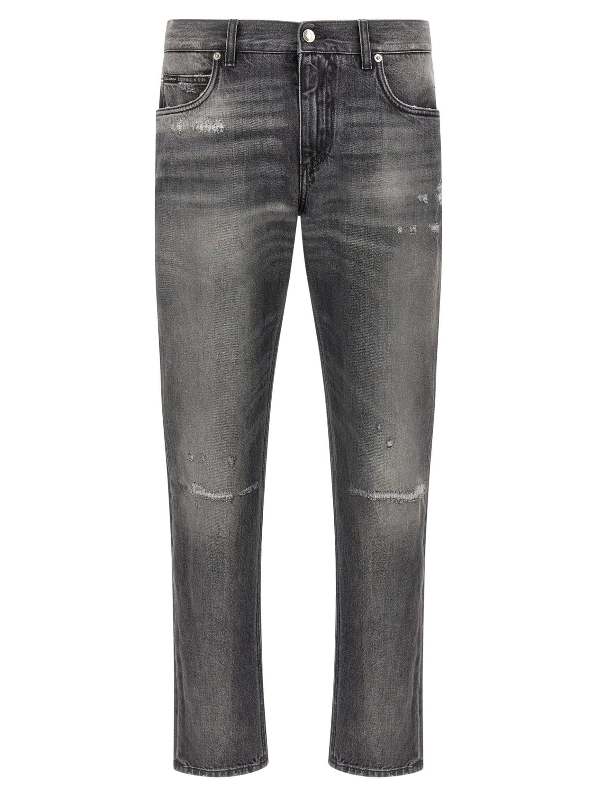 Jean Dolce & Gabbana homme en coton gris – DO-339224 - HBPS Beauty & Fashion