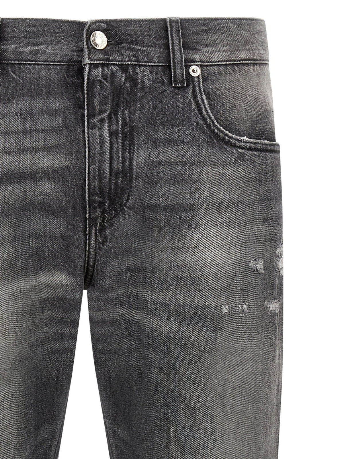 Jean Dolce & Gabbana homme en coton gris – DO-339224 - HBPS Beauty & Fashion