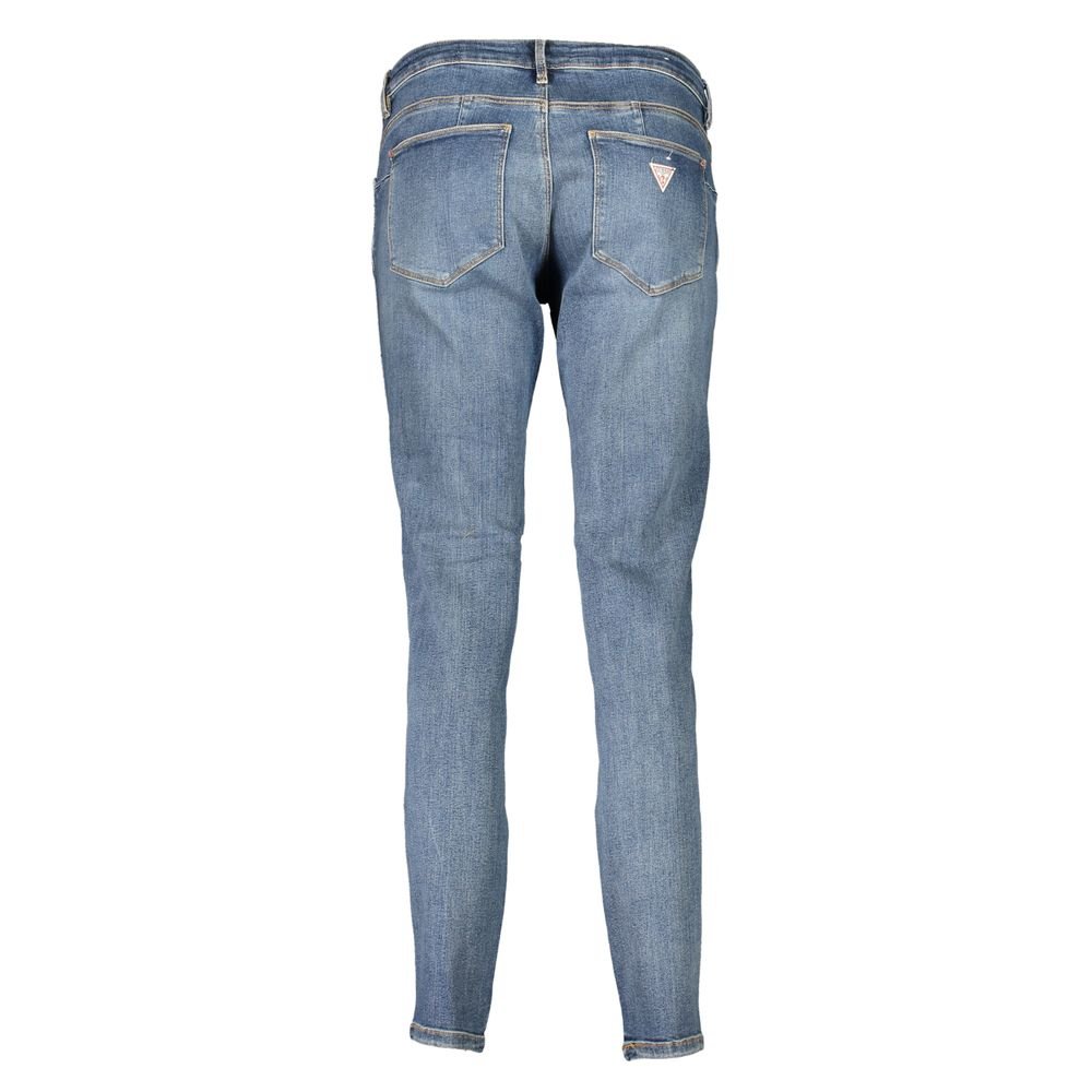 Jean Guess Jeans femme skinny en coton bleu – GU-27969 - HBPS Beauty & Fashion