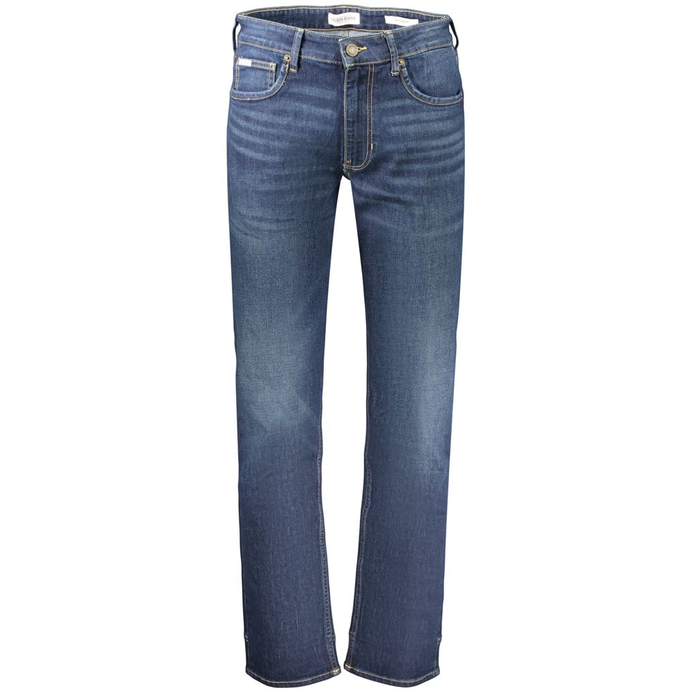 Jean Guess Jeans homme G16 Straight en coton bleu – GU-48487 - HBPS Beauty & Fashion