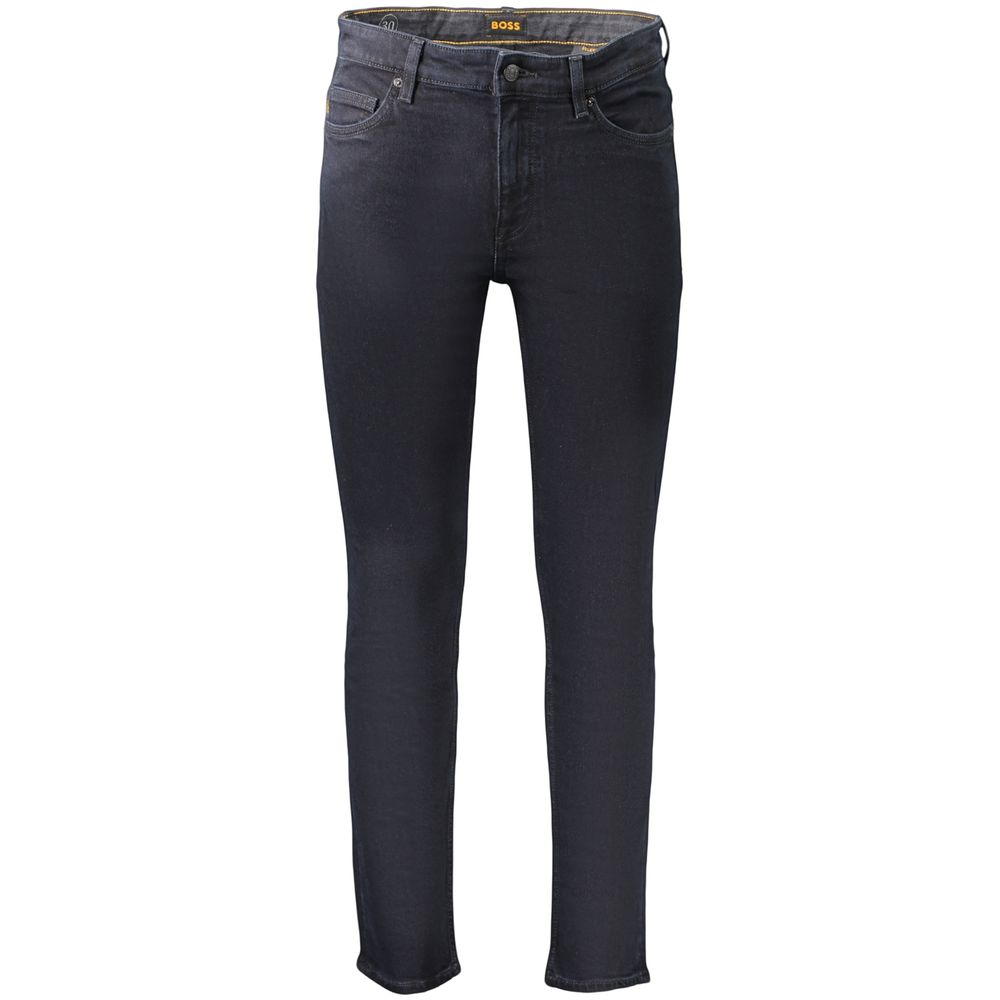 Jean Hugo Boss homme Delaware slim en coton bleu – BO-48162 - HBPS Beauty & Fashion