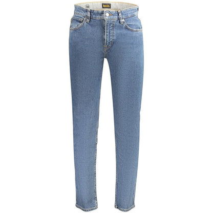 Jean Hugo Boss homme en coton bleu – BO-46572 - HBPS Beauty & Fashion