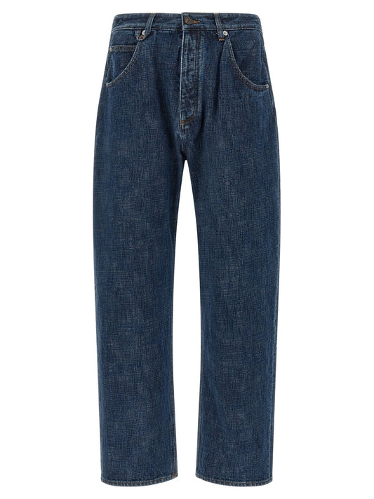 Jean Jacquemus homme Le De-Nîmes Tempo en coton biologique bleu – JA-344035 - HBPS Beauty & Fashion