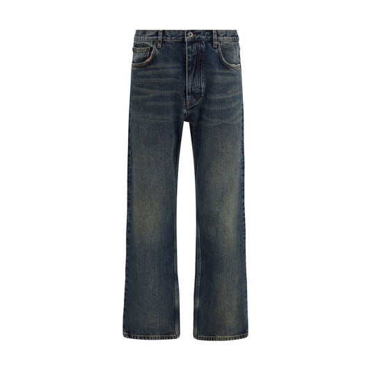 Jean Off-White homme Half Arrow en coton bleu – OF-OMYA18JF26DEN00540461 - HBPS Beauty & Fashion