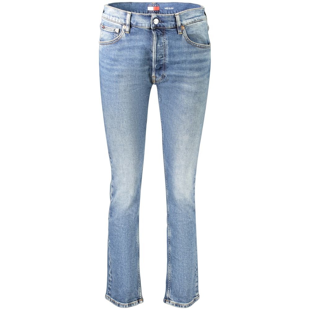 Jean Tommy Hilfiger femme en coton bleu – TO-46072 - HBPS Beauty & Fashion
