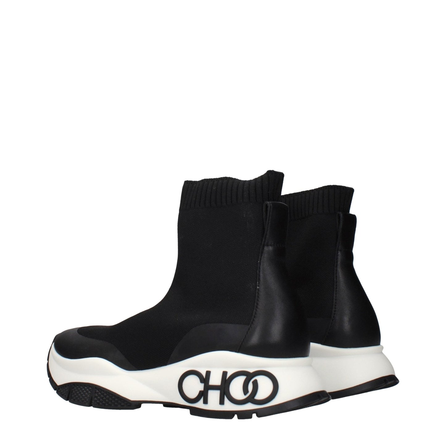 Jimmy Choo Black Fabric Ankle Boots - HBPS Beauty & Fashion