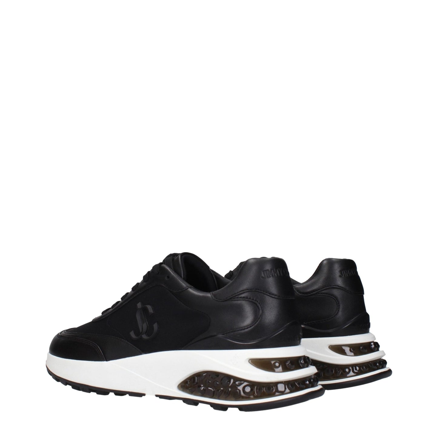Jimmy Choo Black Fabric Athletic Sneakers - HBPS Beauty & Fashion
