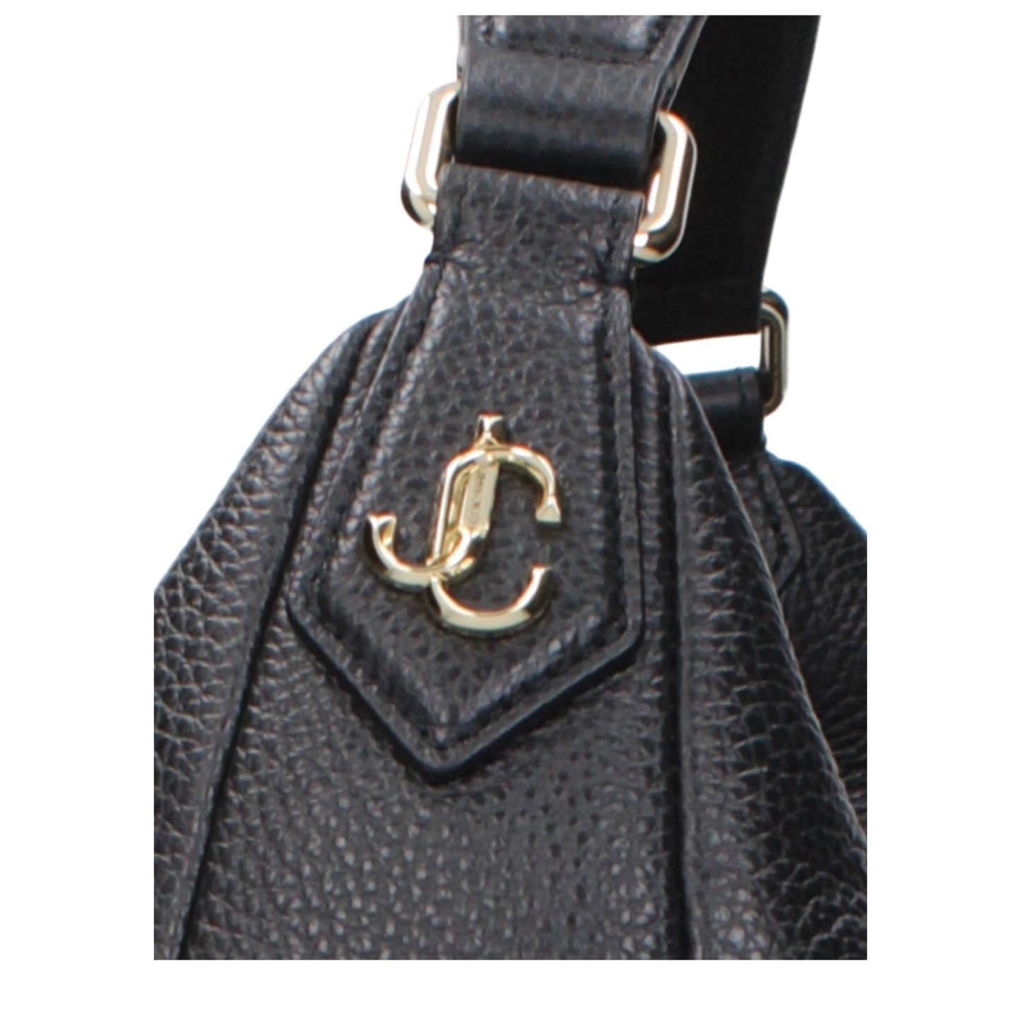 Jimmy Choo Black Leather Shoulder Bag - HBPS Beauty & Fashion