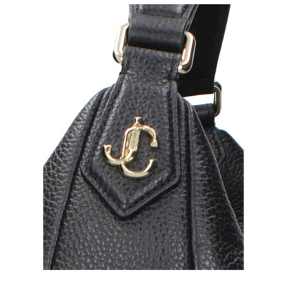 Jimmy Choo Black Leather Shoulder Bag - HBPS Beauty & Fashion
